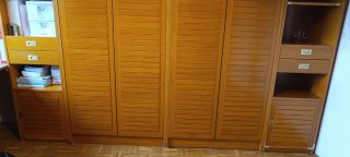 Módulos madera dormitorio infantil