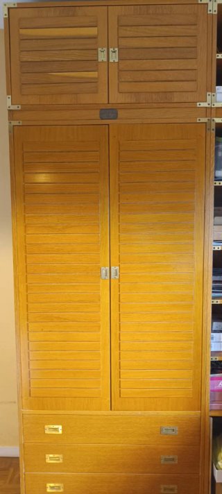 Módulos madera dormitorio infantil