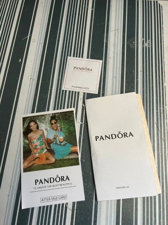 Lote 2 cajas y bolsas Pandora