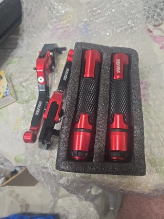 Palancas Yamaha YZF R6 99-04 Rojas