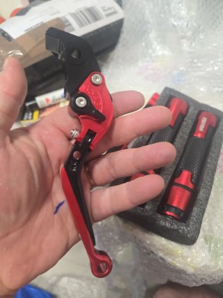Palancas Yamaha YZF R6 99-04 Rojas