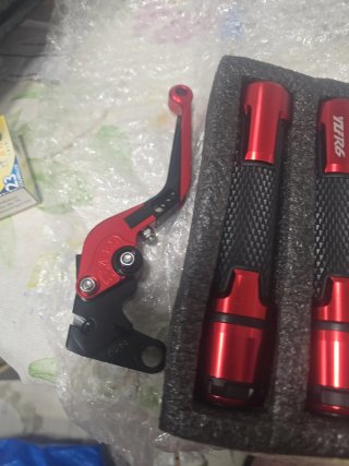 Palancas Yamaha YZF R6 99-04 Rojas