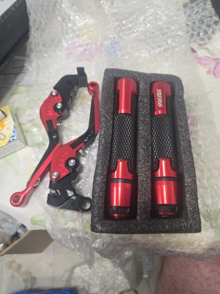 Palancas Yamaha YZF R6 99-04 Rojas