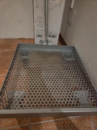 Carrito de acero galvanizado