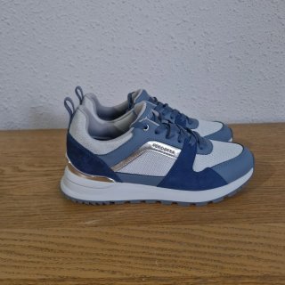 Skechers Azul y Plata