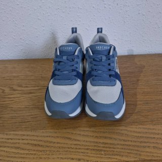 Skechers Azul y Plata