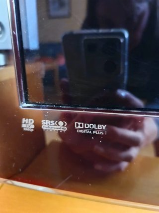 Televisión Samsung Negra
