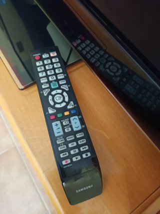Televisión Samsung Negra