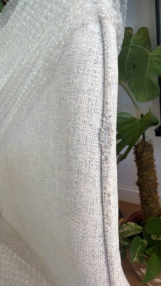 Silla Escritorio Ikea LÅNGFJÄLL Beige/Blanco