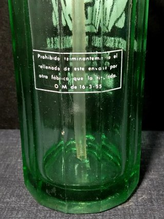 Ñ01. Botella de sifón IRSA, Manresa