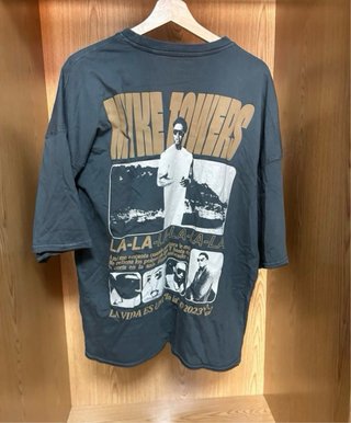 Camiseta Stone Island x Myke Towers Negra