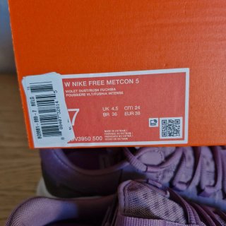 Zapatillas Nike Free Metcon 5 Morado talla 38