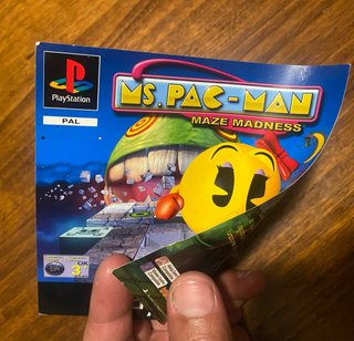 Copertina Ms. Pac-Man PS1