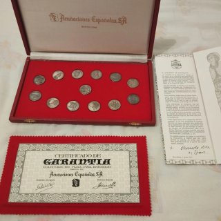 Set 13 Arras Bíblicas del Matrimonio en Plata 1967
