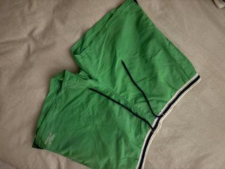 Bañador verde con cordones