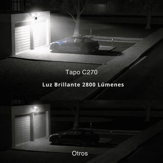 Tapo C720 2K Cámara Vigilancia Proyector Luz