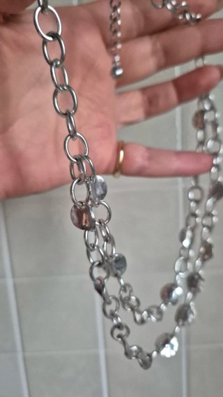 Collana Argento con ciondoli