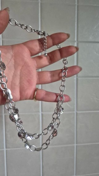 Collana Argento con ciondoli
