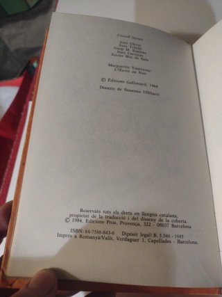 Obra negra de Marguerite Yourcenar