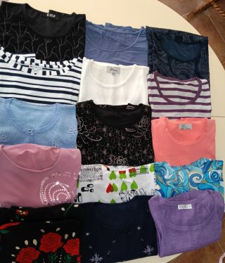 Lote Camisetas Mujer Clase A