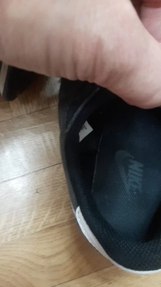 Zapatillas Nike Talla 38 Negras y Blancas