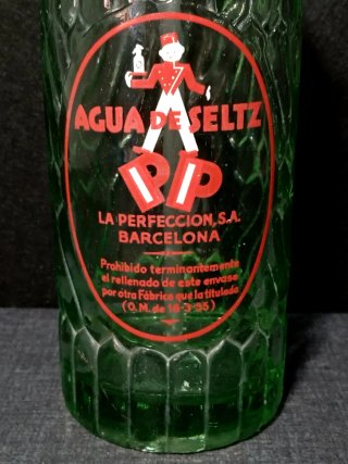 Ñ01. Botella de sifón La Perfección Barcelona