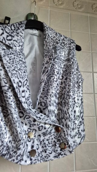 Completo gonna e giacca leopardata