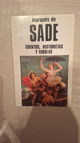 Marques de sade cuentos y fabulas