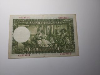 Billete 1000 Pesetas 1951 Joaquín Sorolla Serie C