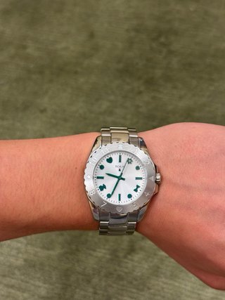 Reloj Tous Mujer Plata y Verde