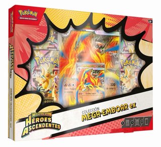 Caja Pokémon Mega Ex Héroes Ascendentes
