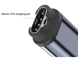 Adaptador USB-C Garmin Gris