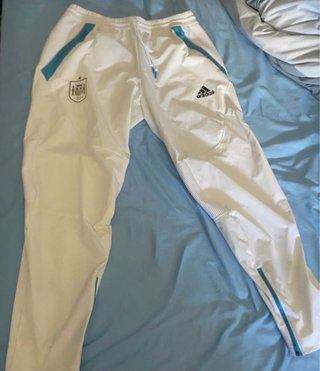 Pantalón deportivo Adidas blanco
