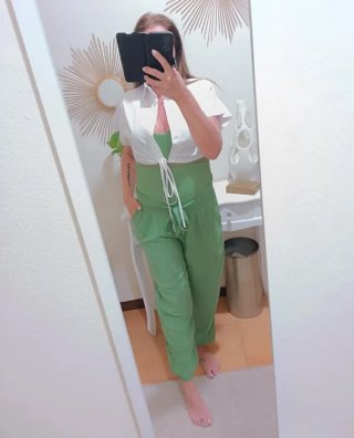 Camicia bianca donna corta manica 1/2
