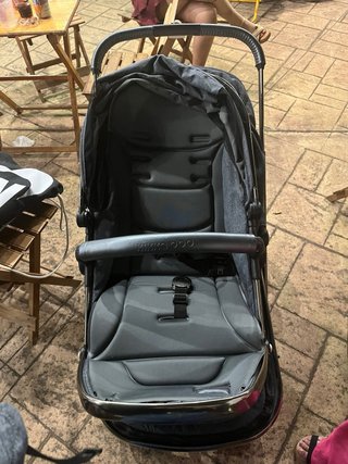NUEVO Carro de bebé capazo + silla + saco azul,