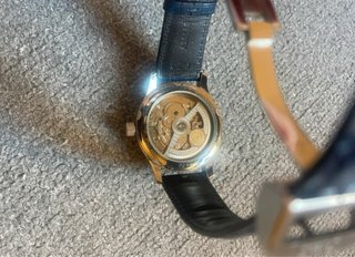 Orologio IWC Automatico Blu/Argento