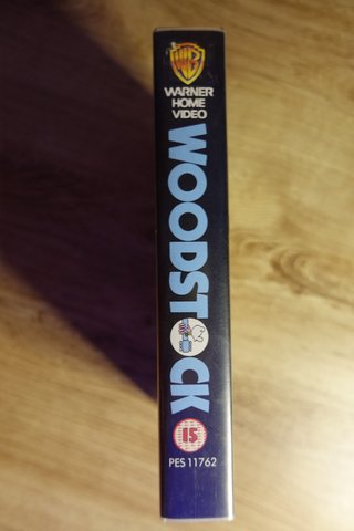 Woodstock VHS Warner Jimi Hendrix The Who