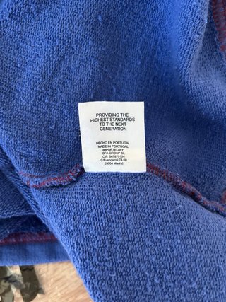 Yuxus Sweatshirt Azul XS