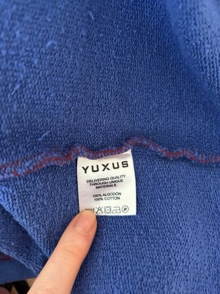 Yuxus Sweatshirt Azul XS