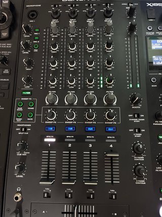 Denon DJ X1850 Mezclador Negro