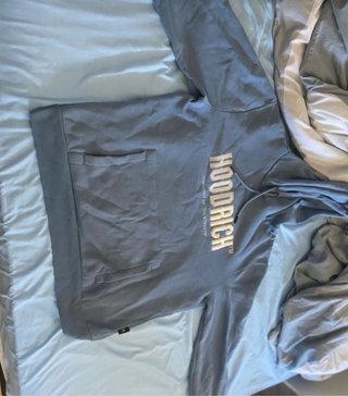 HOODRICH Sudadera Gris Azul