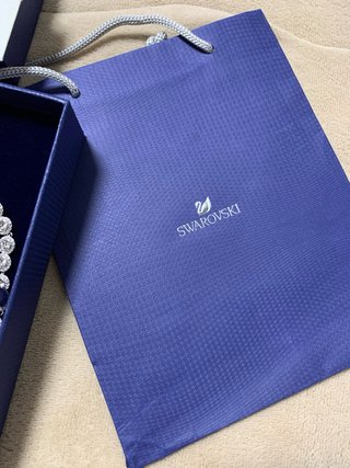 Conjunto Swarovski Angelic plateado