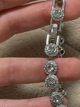 Conjunto Swarovski Angelic plateado