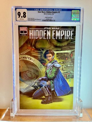 Comic gradeado CGC 9.8 - Star Wars Hidden Empire 3