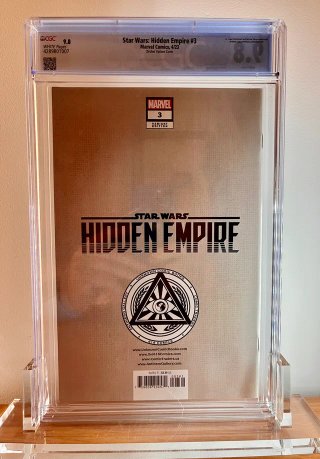 Comic gradeado CGC 9.8 - Star Wars Hidden Empire 3