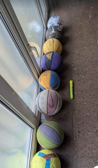 Lote de 7 pelotas deportivas