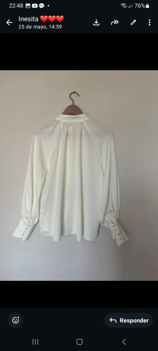 Blusa Pedro del Hierro Tamara Falcó oversize
