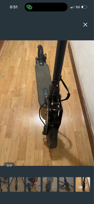 Vendo o cambio x algo Patinete Eléctrico Negro