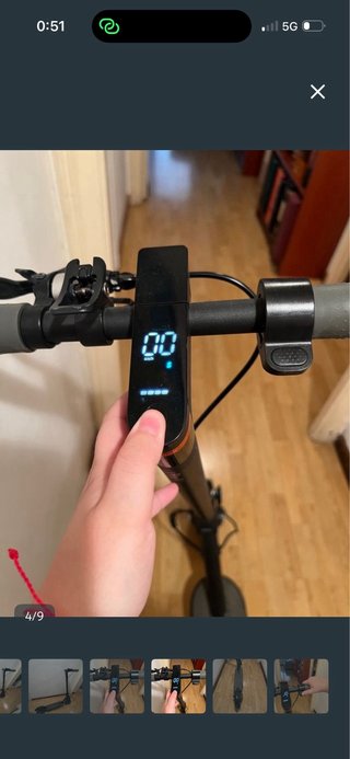 Vendo o cambio x algo Patinete Eléctrico Negro