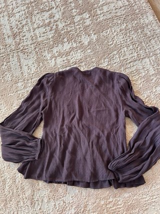 Blusa Noon Talla Única Marrón